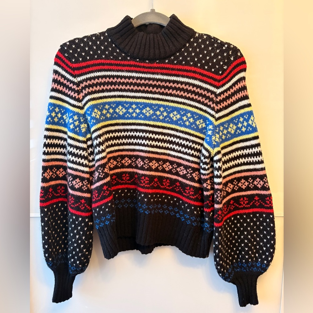 American Eagle Knit Patterned Sweater